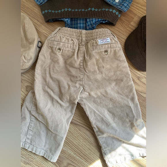 Janie and Jack outfit with two hats 12-18months - Picture 6 of 15